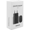Image de Samsung Universele USB-C adapter/oplader - Snellader (25W) - Zwart