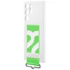 Image de Siliconen Hoesje met Strap  - Samsung Galaxy S22 Ultra - Wit