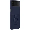 Image de Samsung Siliconen Cover met Ring - Samsung Galaxy Z Flip4 - Navy