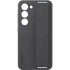 Image de Samsung Silicone Grip Cover geschikt voor Samsung Galaxy S23 - Zwart