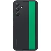 Image de Samsung Sillicone Hoesje met Strap - Samsung Galaxy A54 - Zwart