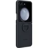 Image de Silicone Case with Ring geschikt voor Samsung Galaxy Z Flip5 - Indigo