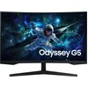 Image de Samsung Odyssey G5 G55C - OHD-monitor 32" - 2560 x 1440 @ 165 Hz - VA - 300 cdm² - 1ms - 16:9 - 1x HDMI, 1x DisplayPort - zwart