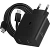 Image de Samsung - Power Adapter Duo - 50W - USB-C - 1.8 Meter - Zwart