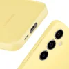 Image de Samsung Silicone Case - Geschikt voor Samsung Galaxy S24 FE - Geel