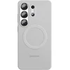 Image de Samsung Galaxy S26 Ultra Hoesje - Silicone Magnet Case - Grijs