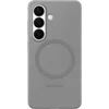 Image de Samsung Galaxy S26 Plus Hoesje - Silicone Magnet Case - Grijs