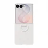 Image de Samsung Galaxy Z Flip8 Hoesje - Silicone Ring Magnet - Wit