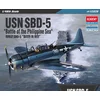Image de Academy Modelbouwpakket Vliegtuigen - 12329 Douglas SBD-5 Dauntless WWII - Battle of the Philippine Sea - Amerikaans Propellervliegtuig Plastic - 1:48 - Modelbouw