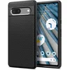 Image de Spigen Liquid Air Hoesje voor de Google Pixel 7a - Back Cover Flexibel TPU Zwart