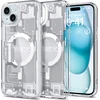 Image de Spigen Ultra Hybrid MagFit Geschikt voor Apple iPhone 15 Plus - Compatibel met MagSafe - Back Cover met Magneet - Zero One Wit