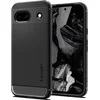 Image de Spigen Rugged Armor Hoesje Geschikt voor Google Pixel 8a - Back Cover met Air Cushion - Carbon - Matte - Zwart