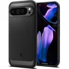 Image de Spigen Rugged Armor Hoesje Geschikt voor Google Pixel 9 Pro XL - Back Cover met Air Cushion - Carbon - Matte - Zwart