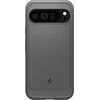 Image de Spigen Rugged Armor Hoesje Geschikt voor Google Pixel 9 Pro XL - Back Cover met Air Cushion - Carbon - Matte - Grijs