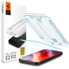 Image de Spigen Screen Protector Geschikt voor Apple iPhone 16 Pro - EZ Fit GLAS.tR - 9H Tempered Glass - Case Friendly - Gemakkelijke Installatie - 1-Pack