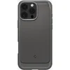 Image de Spigen Rugged Armor MagFit - Hoesje Geschikt voor Apple iPhone 16 Pro - Back Cover Compatibel met MagSafe - Air Cushion - Grijs