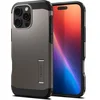 Image de Spigen Tough Armor Hoesje Geschikt voor Apple iPhone 16 Pro | Compatibel met MagSafe | Back Cover Militaire Standaard | Kickstand | Gunmetal