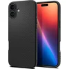 Image de Spigen Liquid Air Hoesje Geschikt voor Apple iPhone 16 - Back Cover Flexibel TPU Zwart