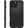 Image de Spigen Tough Armor T MagFit - Hoesje Geschikt voor Apple iPhone 16 Pro Max - Compatibel met MagSafe - Back Cover met Standaard - Zwart
