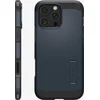 Image de Spigen Tough Armor T MagFit - Hoesje Geschikt voor Apple iPhone 16 Pro - Compatibel met MagSafe - Back Cover met Standaard - Metal Slate