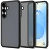 Image de Spigen Ultra Hybrid Hoesje Geschikt voor Samsung Galaxy S25 Plus - Back Cover met Air Cushion - Frosted Zwart
