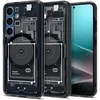 Image de Spigen Ultra Hybrid MagFit - Hoesje Geschikt voor Samsung Galaxy S25 - Compatibel met MagSafe / Qi2 - Back Cover Zero One Zwart