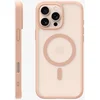 Image de Spigen Ultra Hybrid T MagFit Hoesje Geschikt voor Apple iPhone 16 Pro - Back Cover Compatibel met MagSafe / Qi2 - Roze