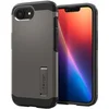 Image de Spigen Tough Armor Hoesje Geschikt voor Apple iPhone 16e | Compatibel met MagSafe / Qi2 | Back Cover Militaire Standaard | Kickstand | Gunmetal