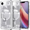 Image de Spigen Ultra Hybrid MagFit - Hoesje Geschikt voor Apple iPhone 17e / 16e - Compatibel met MagSafe / Qi2 - Back Cover Zero One Wit