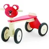 Image de Pintoy Houten Loopfiets Muis Met 4 Wielen Rood
