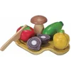Image de PlanToys Houten Speelgoed Assortiment groenten.