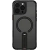 Image de Skinarma Helix - Hoesje voor mobiele telefoon - Magnetisch Opladen - 360° Draaibare Standaard - Zwart