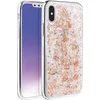 Image de UNIQ Lumence - iPhone Xs Max Hoes - Rosedale Rose Gold - Transparant - Uniek Ontwerp