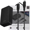 Image de Uniq - Versa - Slim LITHOS Collective USB-C PD 18W wandlader + USB-C/USB-C kabel - zwart
