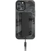 Image de Uniq Heldro Serie - Antimicrobieel Telefoonhoesje - iPhone 12 - Charcoal Camo - FlexGrip