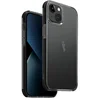 Image de Uniq Combat Serie - Leren Telefoonhoesje - iPhone 14 Plus - Schokbestendig - Zwart/Karbon