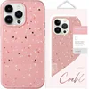 Image de UNIQ - Coehl - Terrazzo iPhone - 14 - Pro - 6.1 - hoesje - roze/koraalroze