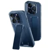 Image de UNIQ Heldro Mount - iPhone 15 Pro Hoesje - Standaard - Niebieskie