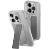 Image de UNIQ Heldro Mount - iPhone 15 Pro Max Hoesje - Transparant - Ingebouwde Stand