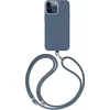 Image de Coehl Hoesje Geschikt voor iPhone 15 Pro Hoesje Met Koord - Coehl Muse MagSafe Backcover met koord - blauw