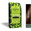 Image de Radico COLOUR ME ORGANIC Brown / Bruin 100% Natuurlijke BIO ORGANIC 9-Kruiden Henna Haarverf Zonder Ammoniak PPD PTD met ECOCERT, HALAL, VEGAN 100g