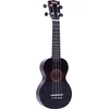Image de Mahalo MR1/BK Rainbow Series sopraan ukelele zwart