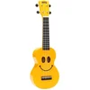 Image de Soprano ukelele - Mahalo U-SMILE - Smiley Series - Geel