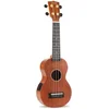 Image de Java Series Soprano Electro Ukulele - Trans Brown