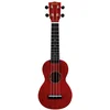 Image de Mahalo MS1TRD Slimline Series sopraan ukelele transparent red