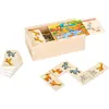 Image de Jeu de plateau - SMALL FOOT - Dominos Safari - Animaux dAfrique en bois - 2 joueurs ou plus - A partir de 3 ans en occasion ou reconditionné