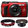 Image de OM SYSTEM Tough TG-7 Fisheye kit - Rood