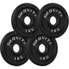 Image de Set de disques 30/31 mm de musculation 2   40 kg 4 KG (4 x 1 KG) MOVIT