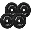 Image de Set de disques 30/31 mm de musculation 2   40 kg 10 KG (4 x 2.5 KG) MOVIT