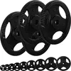 Image de Disques de musculation 30/31 mm en fonte avec poignées 20 KG (4 x 5 KG) MOVIT